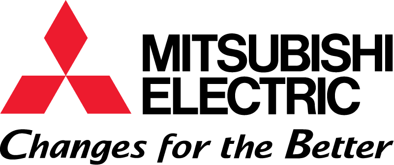 Mitsubishi electric changes for the better logo